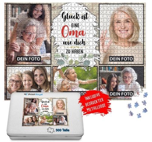 Foto Puzzle für Oma selbst gestalten 