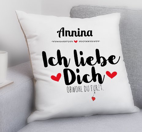 Foto Kissen selbst gestalten