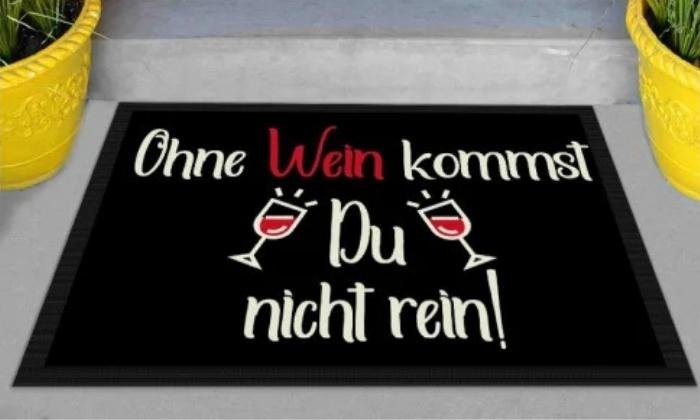 Lustige Fußmatten kaufen Print Royal