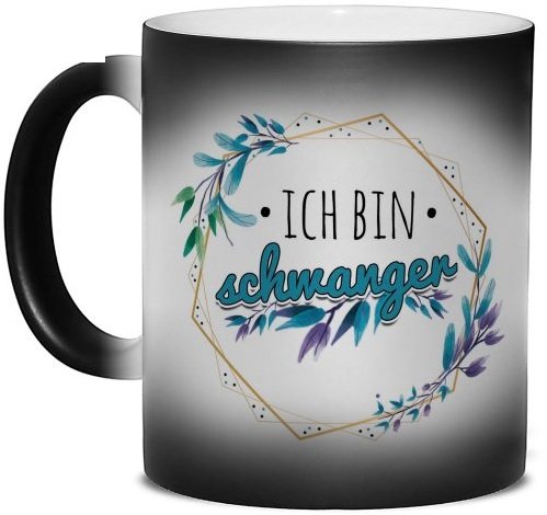 Ich bin schwanger Magie Tasse