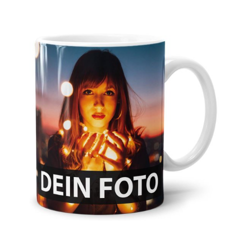 Foto-Tasse selbst gestalten