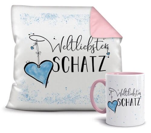 Geschenk set für den Weltbesten Schatz 