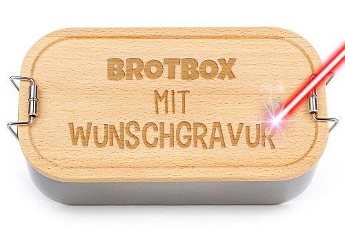 Personalisierte Brotdose für Patenkinder