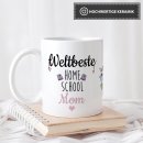 Tassen mit Spruch - Weltbeste/ Weltbester Home School Mom...