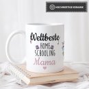 Tassen mit Spruch - Weltbeste Homeschooling Helfer in der...