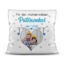 Kissen f&uuml;r den wundervollsten Patenonkel mit...