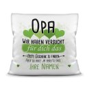 Kissen - Geschenk f&uuml;r Opa von Kindern - in...