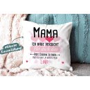 Kissen - Bestes Geschenk f&uuml;r Mama von einem Kind -...