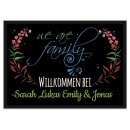 Fu&szlig;matte mit Spruch - We are Family -75 x 50 cm