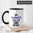 Tasse mit Spruch - Lustige Chef Tasse - Der...