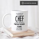 Tasse mit Spruch - Chef Tasse - Stolzer Chef eines...