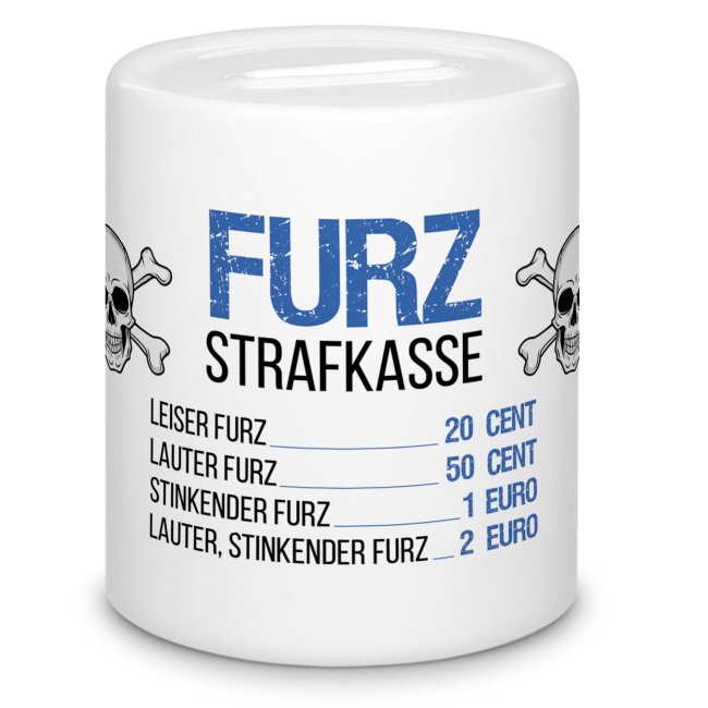 Spardose - Furzstraf-Kasse