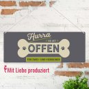 Outdoorschild mit Spruch - Es ist offen f&uuml;r Zwei -...