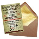 Puzzle - Heiratsantrag lustig - 24 Teile inkl. Umschlag