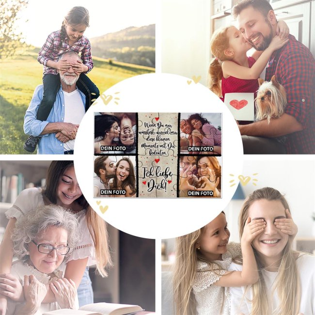FotoPuzzle mit vier Fotos Ich liebe Dich PRINT ROYAL, 12,95