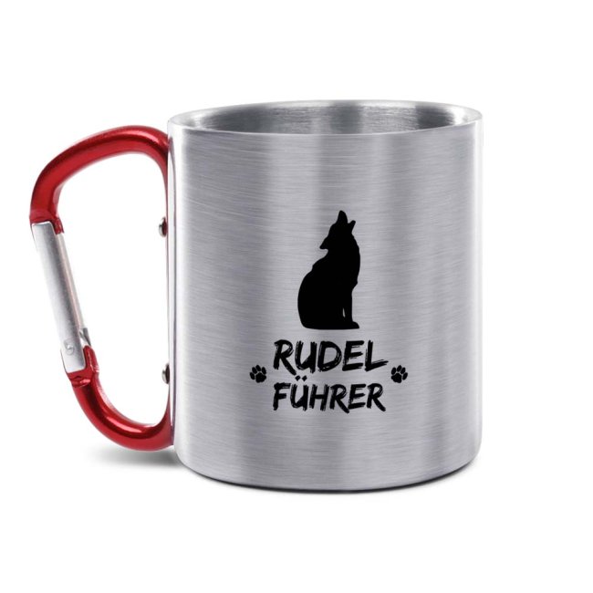 Karabiner Tasse - Rudelf&uuml;hrer / Rudelf&uuml;hrerin