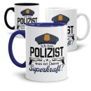 Polizei Tasse - Ich bin Polizist, was ist deine Superkraft?