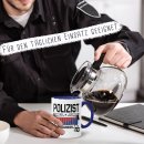 Polizei Tasse - Polizist in Progress