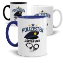 Polizei Tasse - Polizisten d&uuml;rfen das