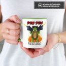 Tasse mit Spruch - Pew Pew Madafakas - Schildkr&ouml;te