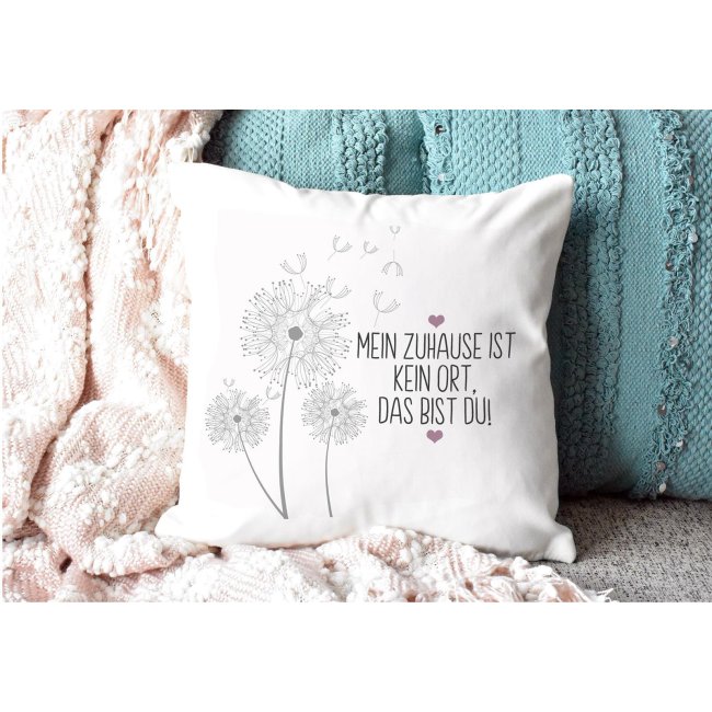 Kissen mit Spruch Mein Zuhause , das bist du! PRINT ROYAL, 15,95