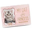 Katzenschild - My cat princess - mit Foto