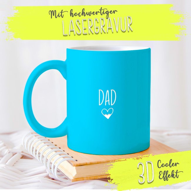 Tasse mit Gravur - Dad