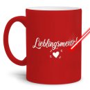 Tasse mit Gravur - Lieblingsmensch - Herz