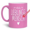 Tasse mit Gravur - Lieblingsmensch