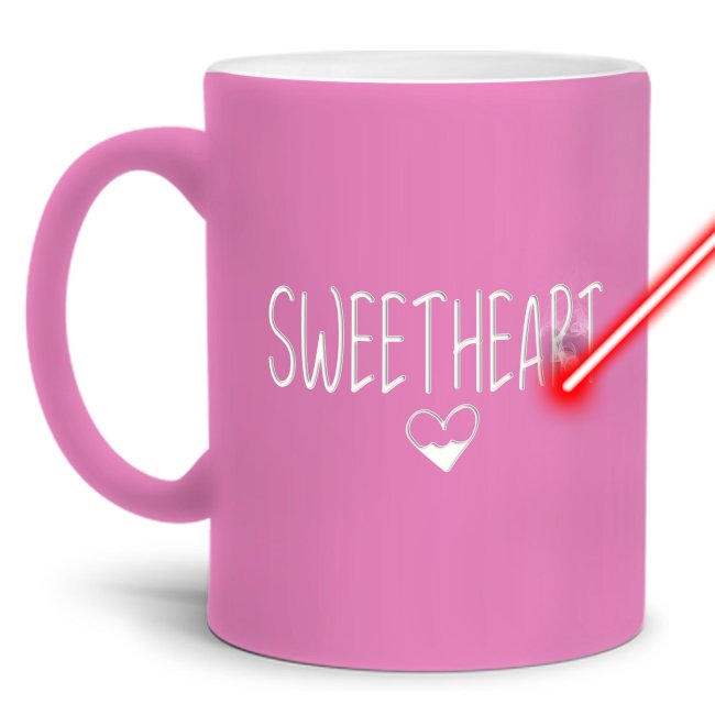 Tasse mit Gravur - Sweetheart