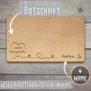 Holzbrett mit Gravur - Lieblings-Schwiegertochter - mit...