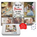 Foto-Puzzle f&uuml;r die Mama  - Gl&uuml;ck ist - 500,...