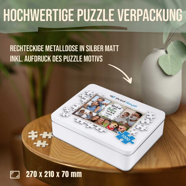 Foto-Puzzle f&uuml;r den Neffen  - Gl&uuml;ck ist - 500, 1000 oder 2000 Teile in