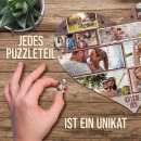 Herz Puzzle - Du &amp; Ich - mit zehn Fotos gestalten