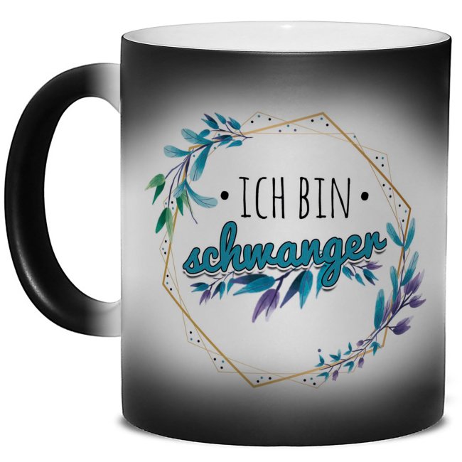 Zaubertasse - Ich bin schwanger - Magic Mug