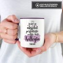 Tasse mit Name f&uuml;r die beste Kollegin