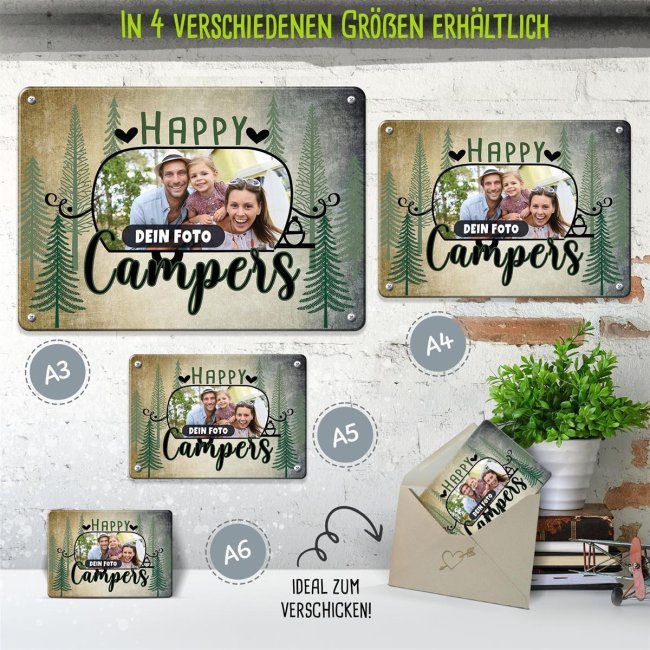 T&uuml;rschild - Happy Campers - mit Foto