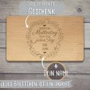 Holzbrettchen mit Gravur - Mama, ich liebe Dich -...