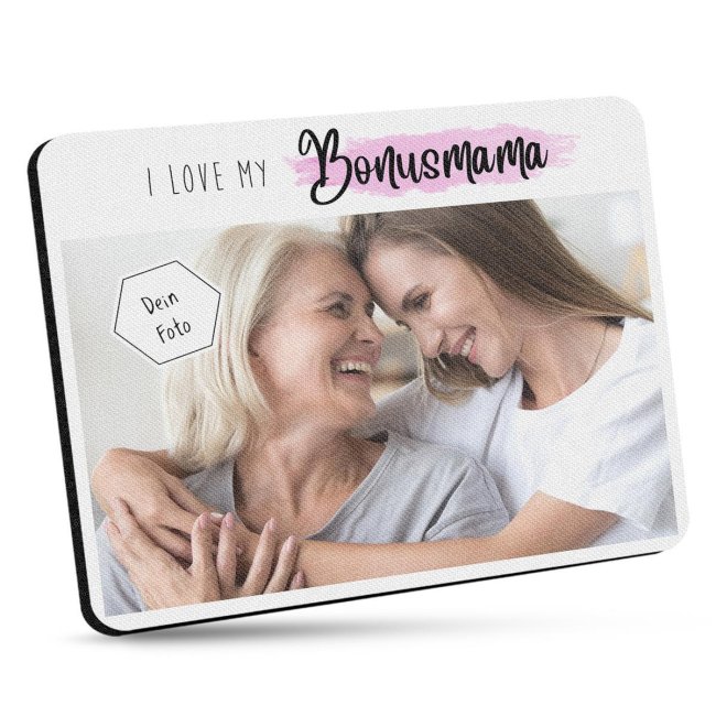 Mousepad mit Foto f&uuml;r die Bonusmama