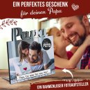 Rahmenloser Fotoaufsteller - Papa - zum selbst Gestalten