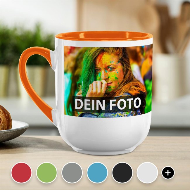 Elegante Fototasse selbst gestalten