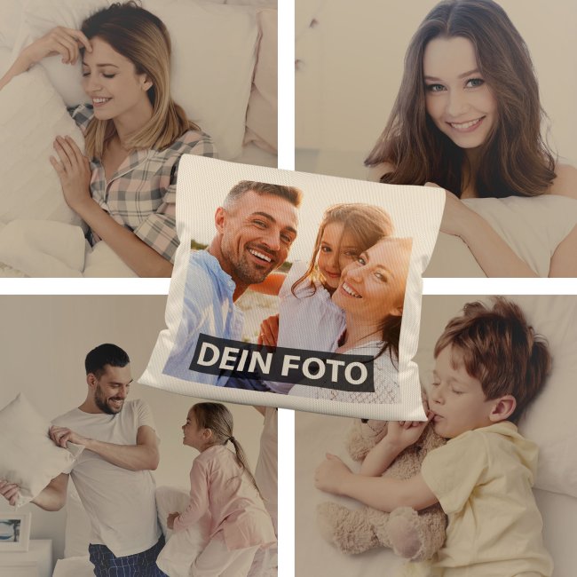 Fotokissen Beige