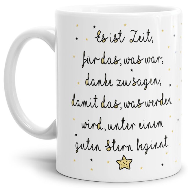 Tasse - Es ist Zeit, Danke zu sagen