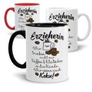 Tasse f&uuml;r Erzieher - Wir trinken nicht nur Kaffee