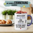 Tasse - Hinter jedem Kind steht ein Lehrer