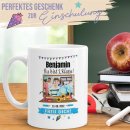 Tasse - Du bist 1. Klasse - mit Name, Foto und Datum