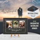 Schiefersteinplatte mit Fotos - I love you - mit Fotos...