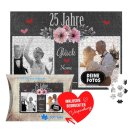 Fotopuzzle zum 25. Hochzeitstag - Silberhochzeitsgeschenk