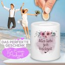 Spardose zur Hochzeit - Alles Liebe