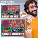 Hinweis-Outdoorschild - Parken verboten